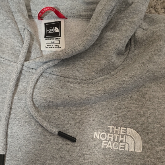 The North Face Men's Light Gray Hoodie - Picture 2 of 2